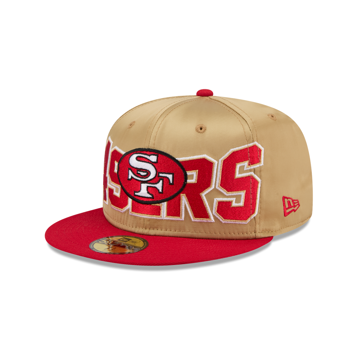 San Francisco 49ers Bold Satin 59FIFTY Fitted Hat