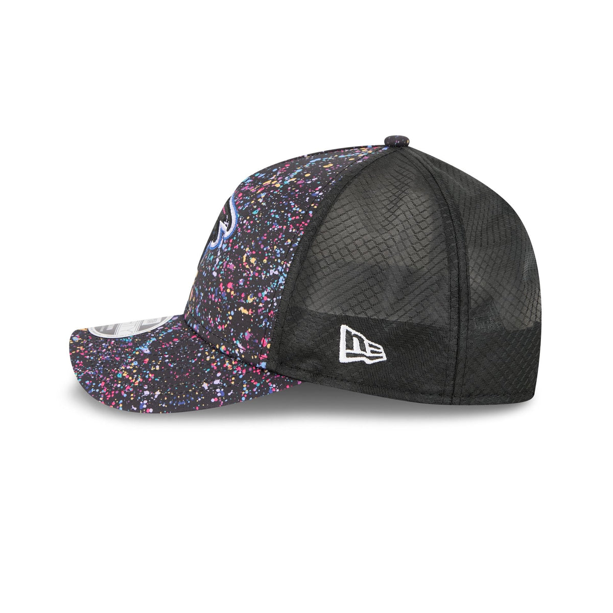 Atlanta Falcons 2025 Crucial Catch 9FORTY M-Crown A-Frame Trucker Hat