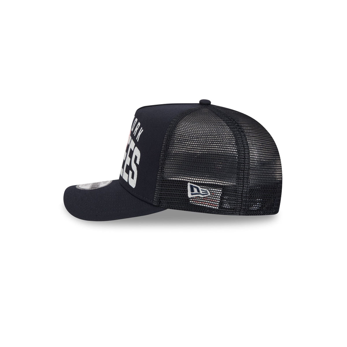 New York Yankees Logo Fade Kids 9FIFTY A-Frame Trucker Hat