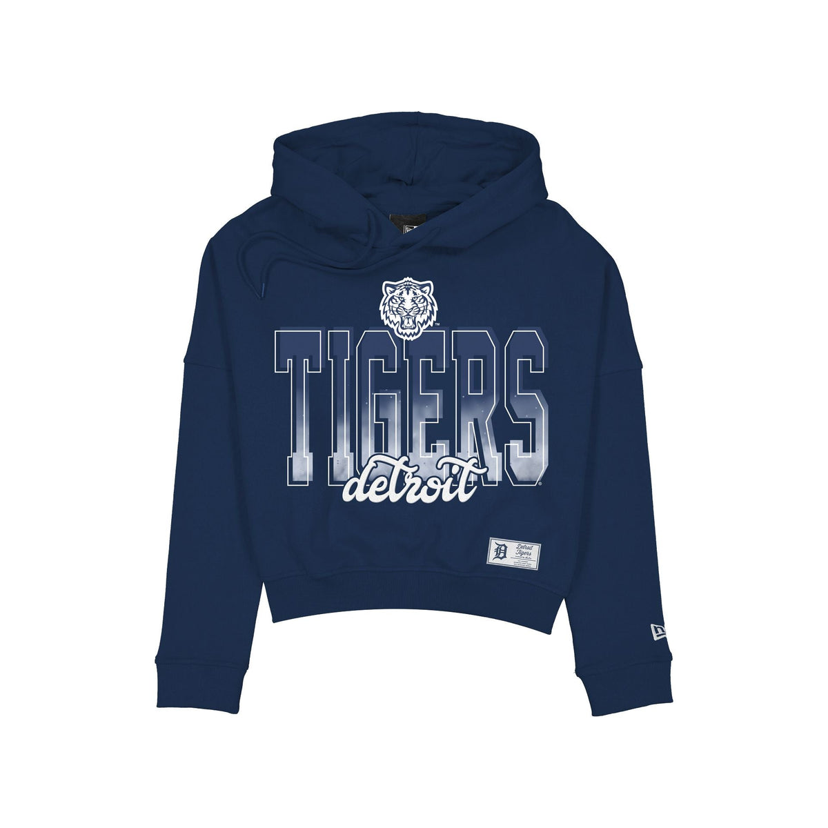Detroit Tigers 2026 City Connect Women's Cropped Hoodie