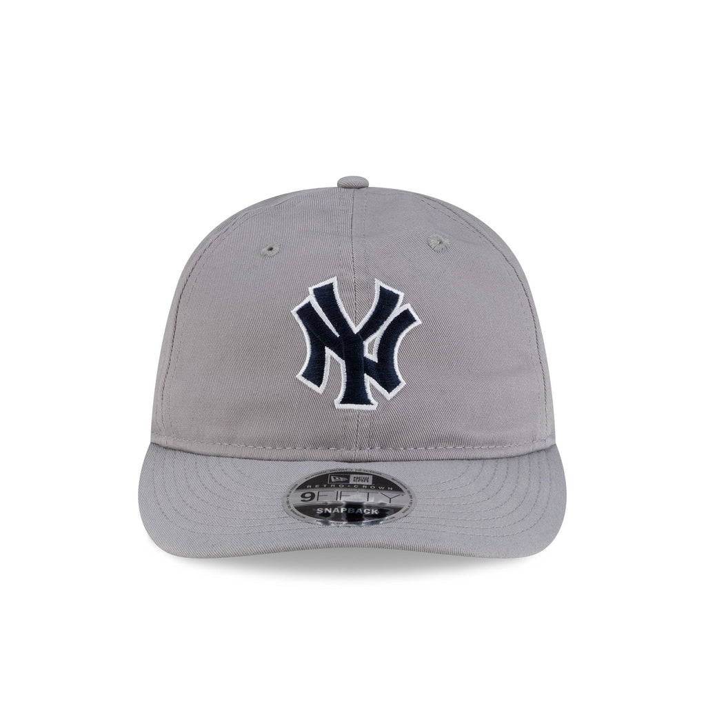 Aim¨¦ Leon Dore New York Yankees Gray Retro Crown 9FIFTY Strapback Hat
