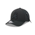 Alpha Industries x Atlanta Braves Nylon Black 9FORTY M-Crown A-Frame Snapback Hat