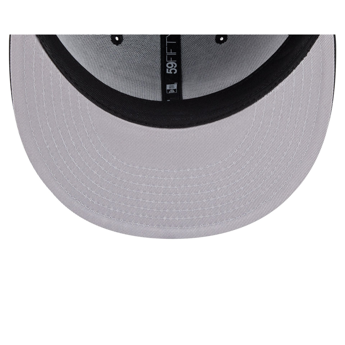 Kansas City Chiefs Black and White Basic 59FIFTY Fitted Hat