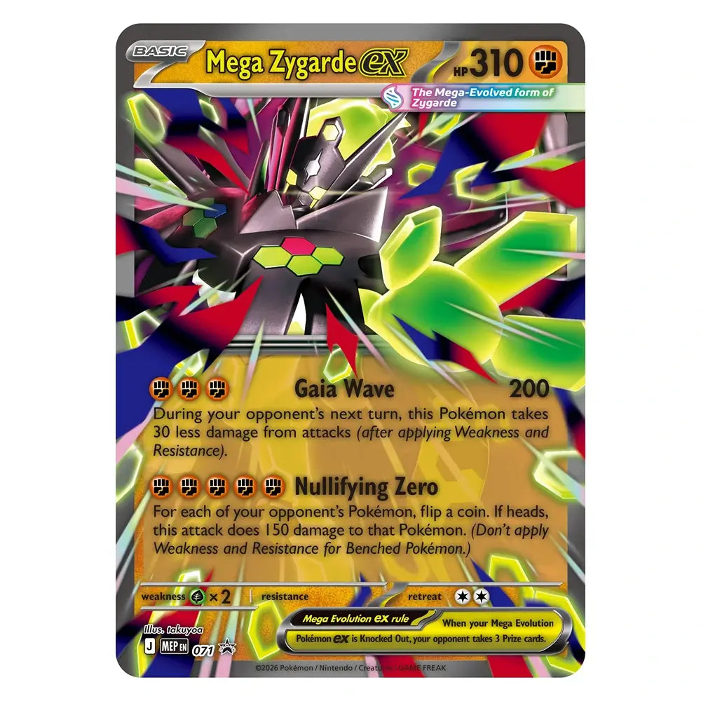 🔥2026 Christmas Gift🎄: Mega Zygarde ex Premium Collection Box